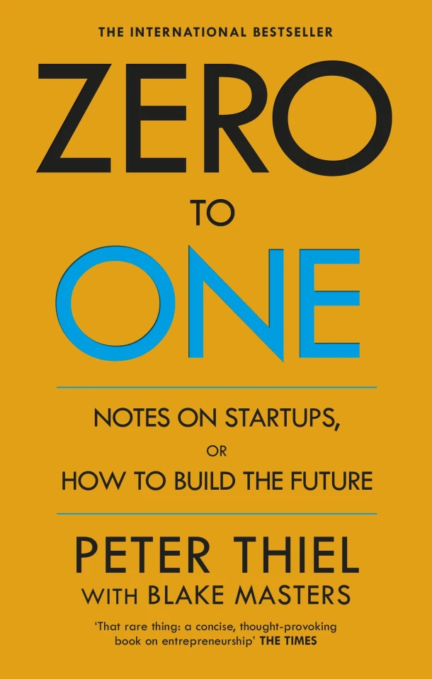 Zero to One – Blake Masters – boek cover