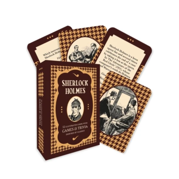 Sherlock Holmes - A Card and Trivia Game – Chester Cowell – boek cover