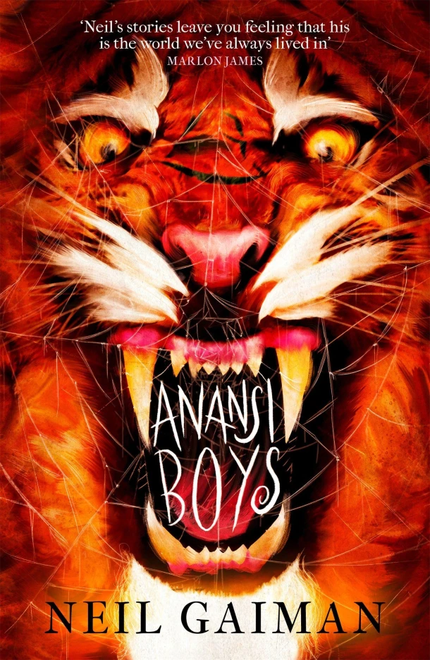 Anansi Boys – Neil Gaiman – boek cover