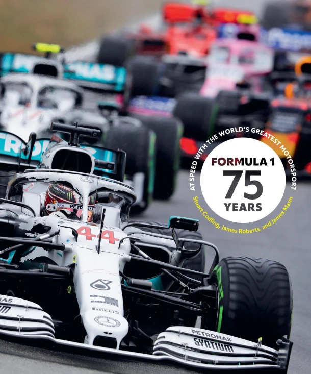 Formula 1 75 Years – Stuart Codling – boek cover