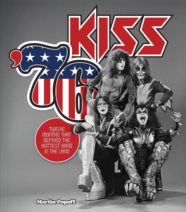 Kiss '76 – Martin Popoff – boek cover