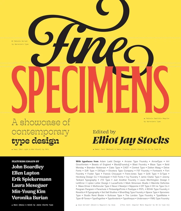 Fine Specimens – Elliot Jay Stocks – boek cover