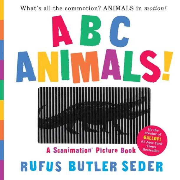 ABC Animals!: A Scanimation Picture Book – Rufus Butler Seder – boek cover
