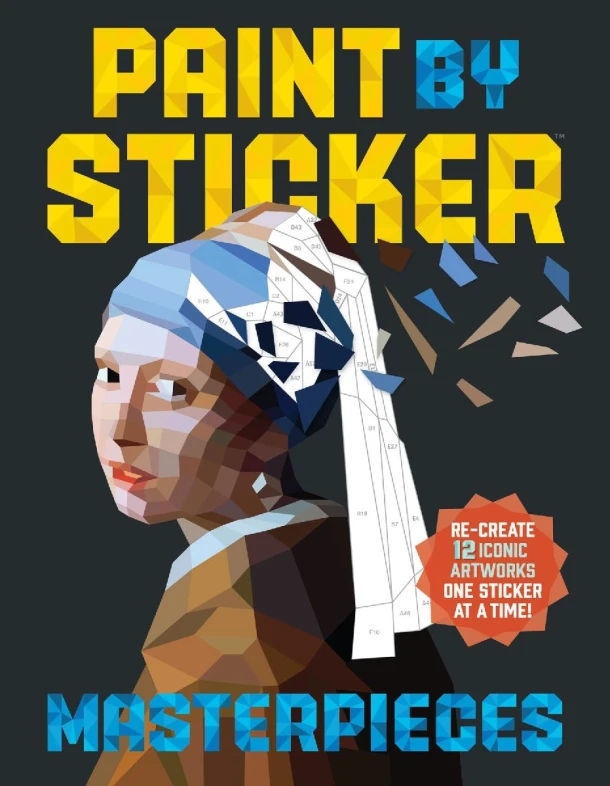 Paint by Sticker (Official): Masterpieces – Workman Publishing – boek cover