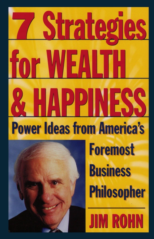 7 Strategies for Wealth & Happiness – Jim Rohn – boek cover