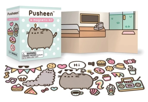 Pusheen: A Magnetic Kit – Claire Belton – boek cover