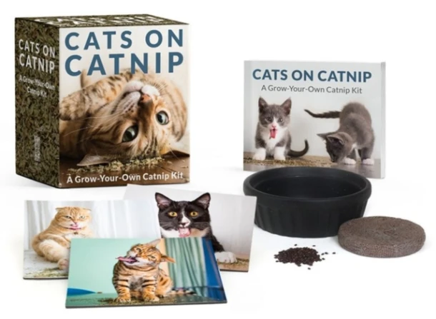 Cats on Catnip: A Grow-Your-Own Catnip Kit – boek cover
