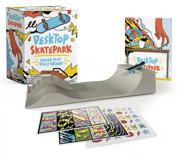 Desktop Skatepark – Donald Lemke – boek cover