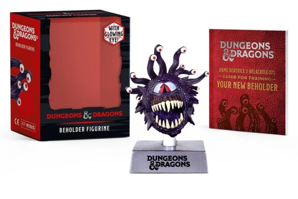 Dungeons & Dragons: Beholder Figurine: With Glowing Eye! – boek cover