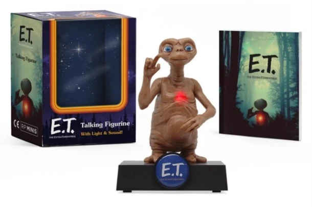E.T. Talking Figurine – Running Press – boek cover