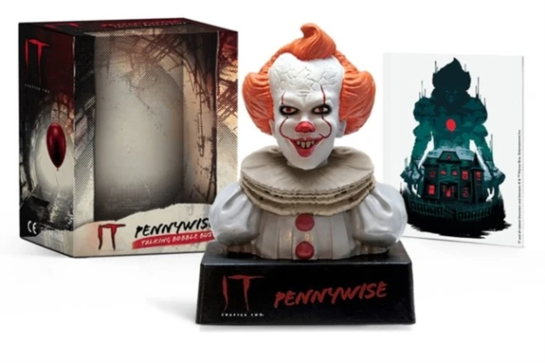 It: Pennywise Talking Bobble Bust – Running Press – boek cover