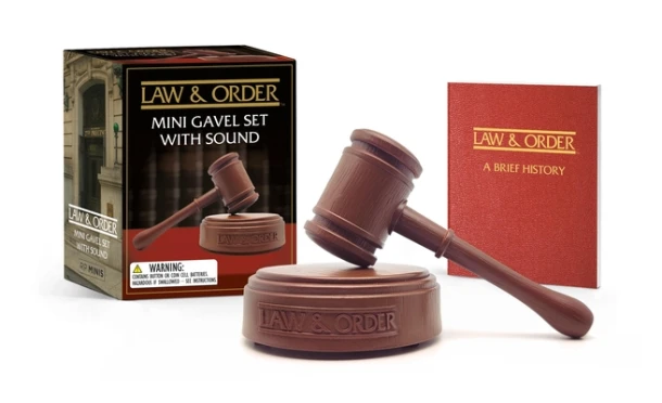 Law & Order: Mini Gavel Set with Sound [With Battery] – Chip Carter – boek cover