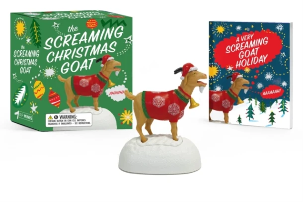 The Screaming Christmas Goat: Ahhhhh! [With Battery] – Lauren Emily Whalen – boek cover