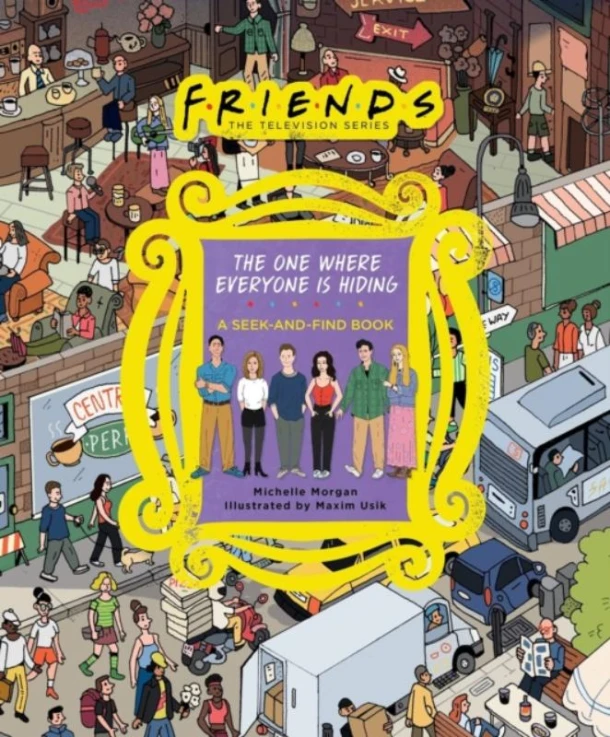 Friends: The One Where Everyone Is Hiding – boek cover