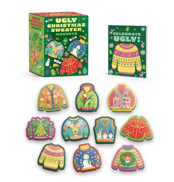 Moore, J: Ugly Christmas Sweater Magnets – Jessie Oleson Moore – boek cover