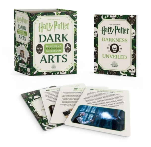 Harry Potter Dark Arts Mini Deck and Guidebook – Donald Lemke – boek cover