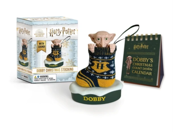Harry Potter Dobby Christmas Stocking: With Sound! [With Battery] – Donald Lemke – boek cover