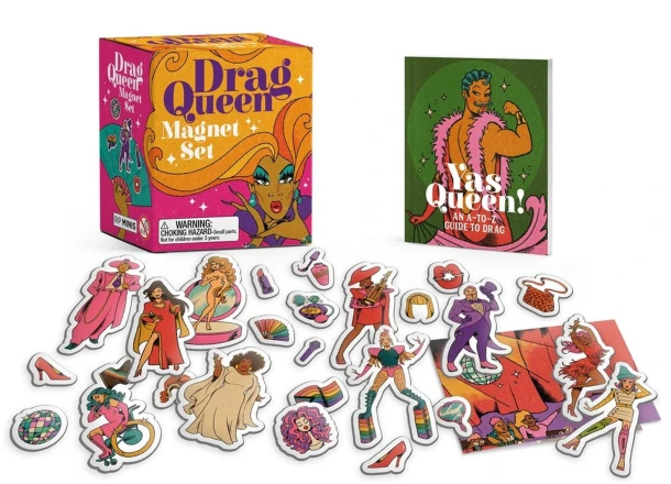 Drag Queen Magnet Set – boek cover