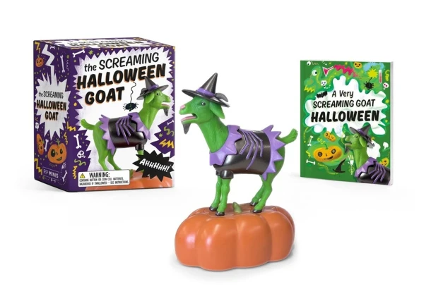 Moore, J: Screaming Halloween Goat – Jessie Oleson Moore – boek cover