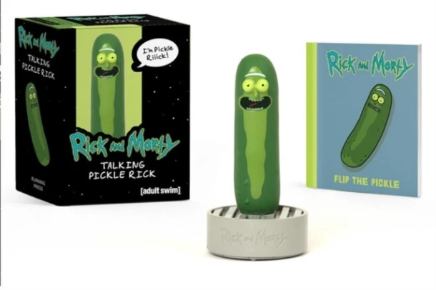 Rick and Morty: Talking Pickle Rick – Robb Pearlman – boek cover