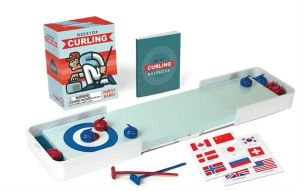 Desktop Curling: Hurry Hard! – Nick Perilli – boek cover