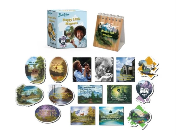 Bob Ross: Happy Little Magnets – Bob Ross – boek cover
