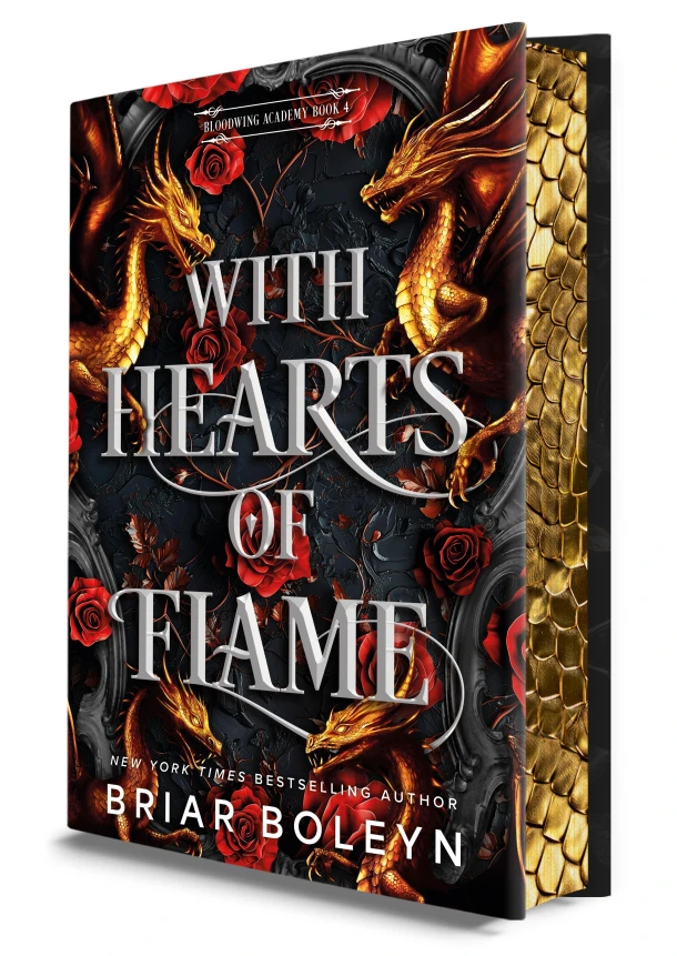 With Hearts of Flame (Deluxe Limited Edition) – Briar Boleyn – boek cover