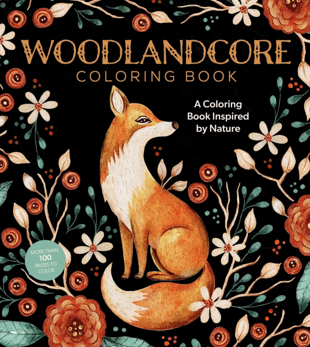 Woodlandcore Coloring Book – Editors of Chartwell Books – boek cover