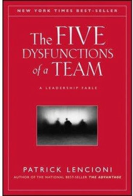 The Five Dysfunctions of a Team ¿ A Leadership Fable – Patrick M. Lencioni – boek cover