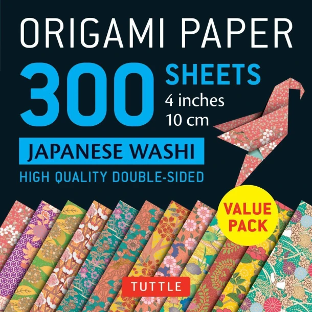 Origami Paper Japanese Washi Patterns 4 Inch 10cm – Tuttle Publishing – boek cover