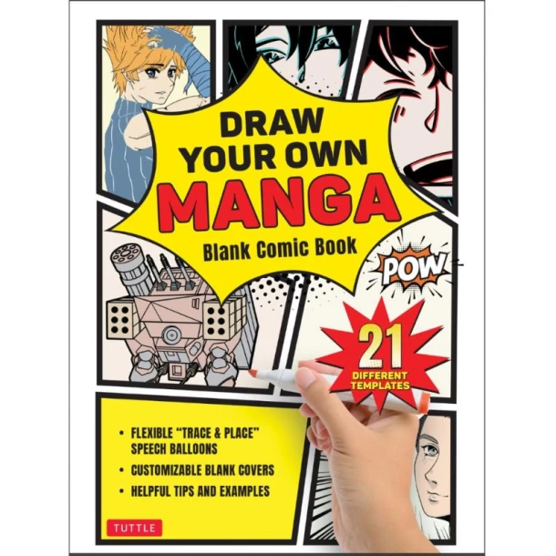 Draw Your Own Manga – Tuttle Studio – boek cover