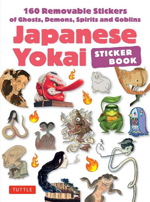 Japanese Yokai Sticker Book – Tuttle Studio – boek cover
