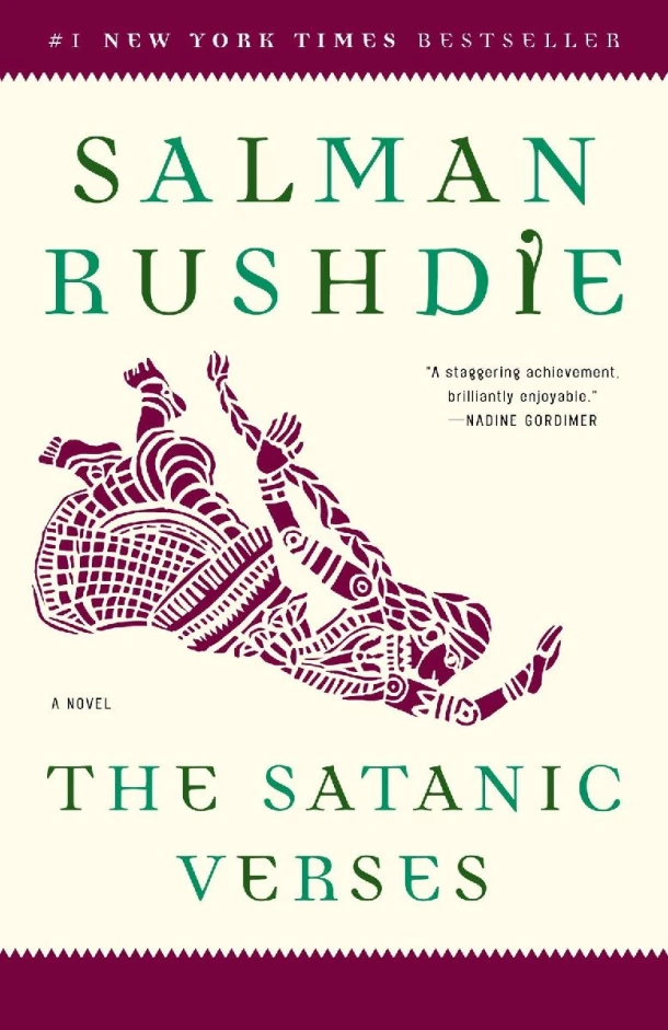 The Satanic Verses – Salman Rushdie – boek cover