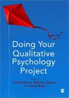 Doing Your Qualitative Psychology Project – boek cover