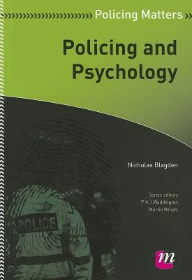 Policing and Psychology – Blagden – boek cover