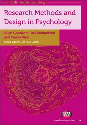 Research Methods and Design in Psychology – Richardson – boek cover