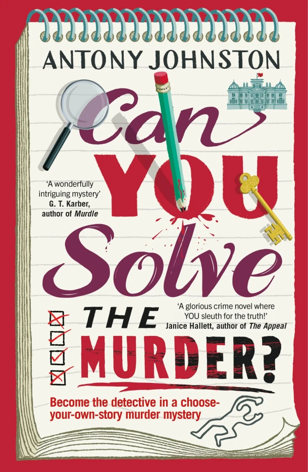 Can You Solve the Murder? – Antony Johnston – boek cover