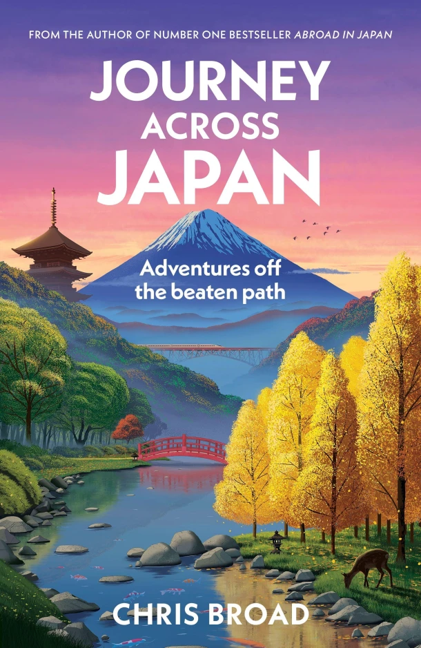 Journey Across Japan – Chris Broad – boek cover