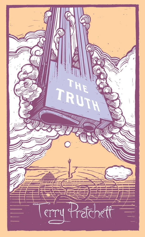 The Truth – Terry Pratchett – boek cover