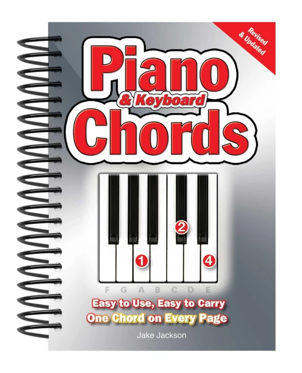 Piano & Keyboard Chords – Jake Jackson – boek cover
