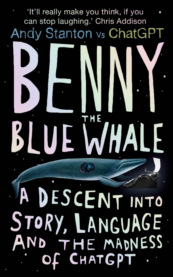 Benny the Blue Whale – Andy Stanton – boek cover