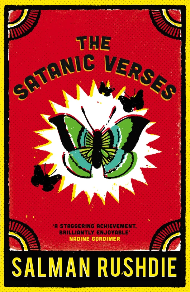 The Satanic Verses – Salman Rushdie – boek cover