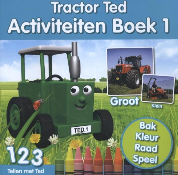 Tractor Ted – boek cover