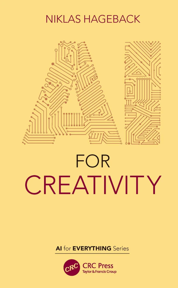 AI for Creativity – Hageback, Niklas (The Virtual Mind, Sweden) – boek cover