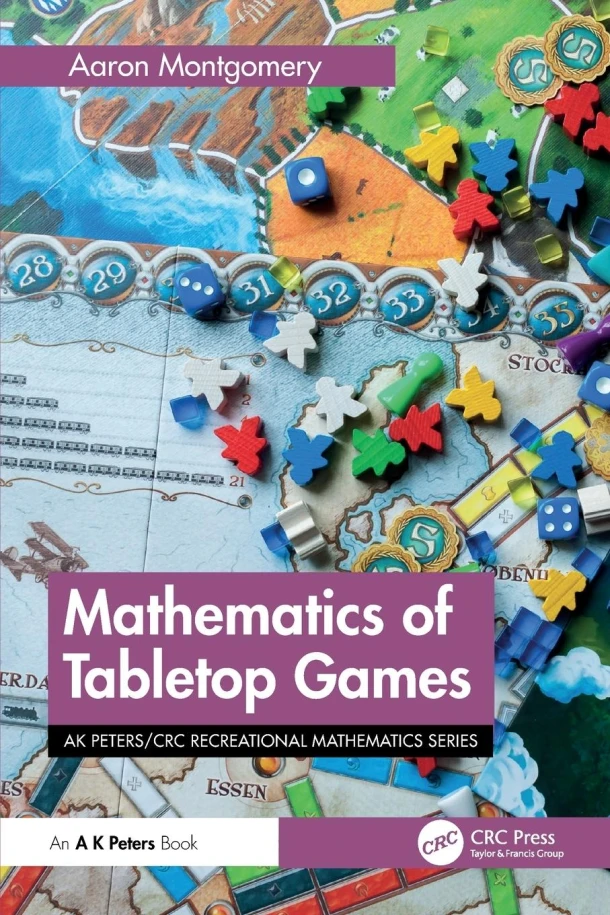 Mathematics of Tabletop Games – Aaron Montgomery – boek cover