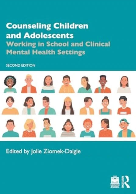 Counseling Children and Adolescents – Jolie (University of Georgia Ziomek-Daigle – boek cover