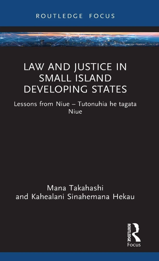 Law and Justice in Small Island Developing States – Mana Takahashi – boek cover