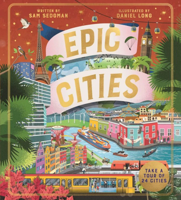 Epic Cities – Sam Sedgman – boek cover