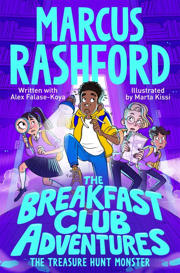 The Breakfast Club Adventures: The Treasure Hunt Monster – Rashford, Marcus – boek cover