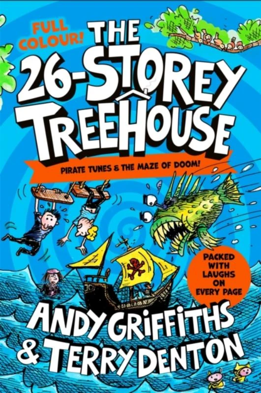 The 26-Storey Treehouse: Colour Edition – Andy Griffiths – boek cover